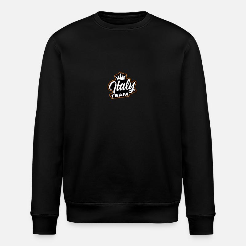 Italy Team - Stanley/Stella ROLLER Unisex Organic Sweatshirt - black