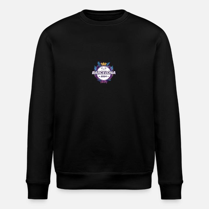 Barcelone 2024 - Sweat bio ROLLER Stanley/Stella Unisexe - noir