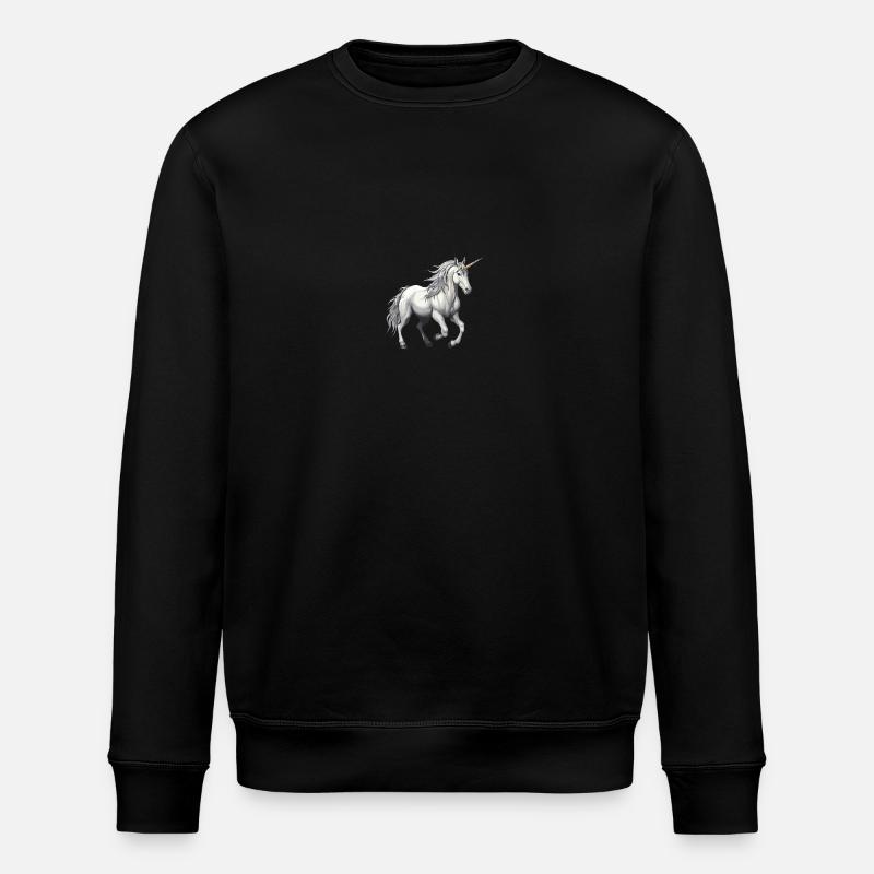 Bête licorne - Sweat bio ROLLER Stanley/Stella Unisexe - noir