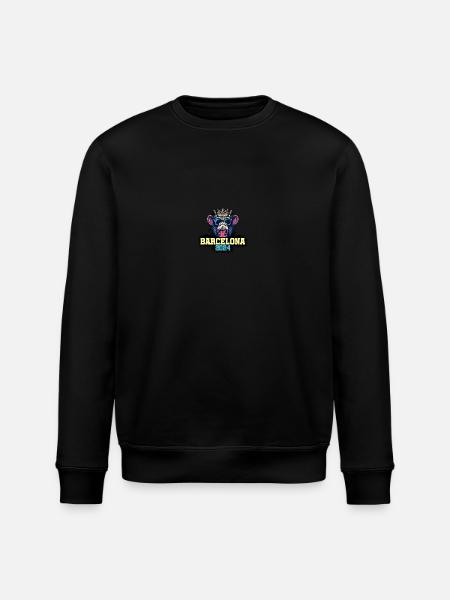 Singe de Barcelone 2024 - Sweat bio ROLLER Stanley/Stella Unisexe - noir