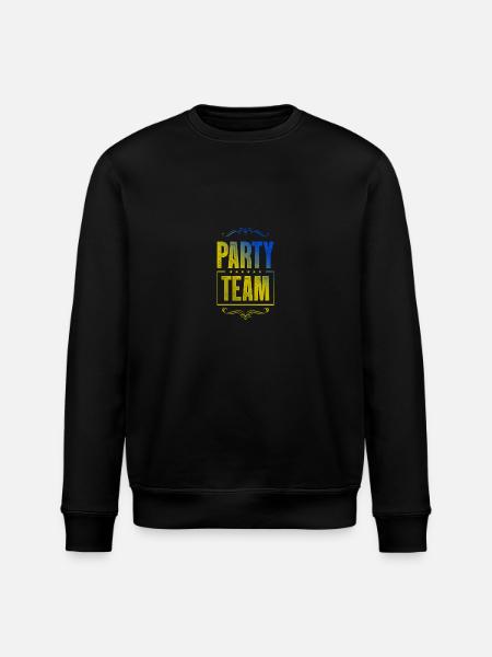 Party Crew - Stanley/Stella ROLLER Unisex Organic Sweatshirt - black