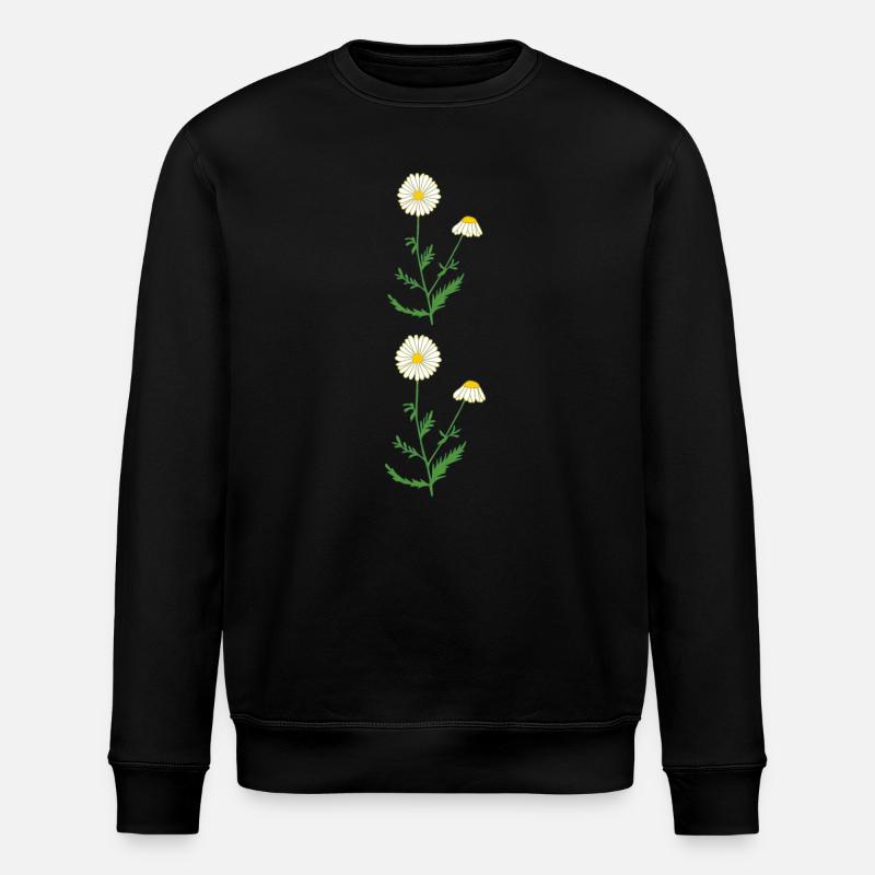kamille - Stanley/Stella Unisex Bio-Sweatshirt ROLLER - Schwarz