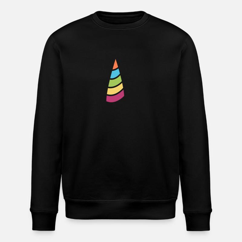 Horn - Stanley/Stella Unisex Bio-Sweatshirt ROLLER - Schwarz