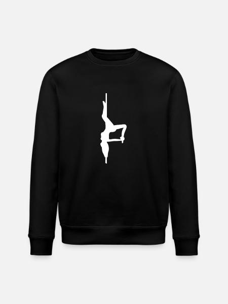 Pole Dance Silhouette - Stanley/Stella ROLLER Unisex Organic Sweatshirt - black