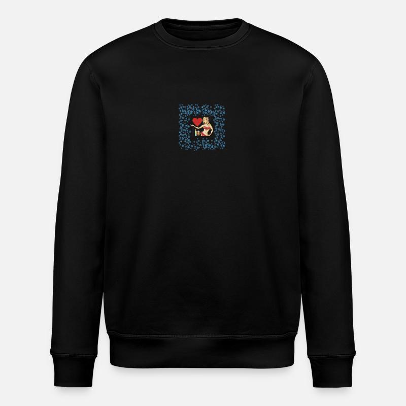 Junggesellenabschied - Stanley/Stella Unisex Bio-Sweatshirt ROLLER - Schwarz