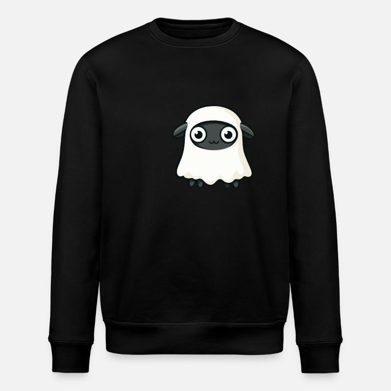 Mouton Halloween Drôle Fantôme - Sweat bio ROLLER Stanley/Stella Unisexe - noir