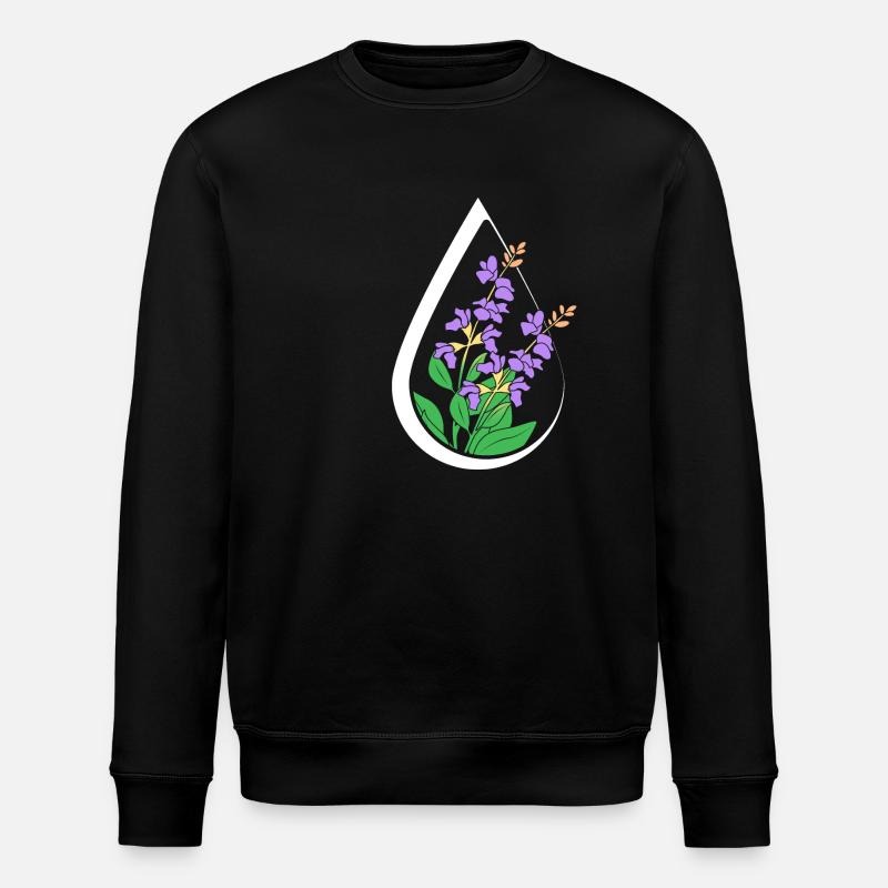 Ätherisches Öl - Stanley/Stella Unisex Bio-Sweatshirt ROLLER - Schwarz