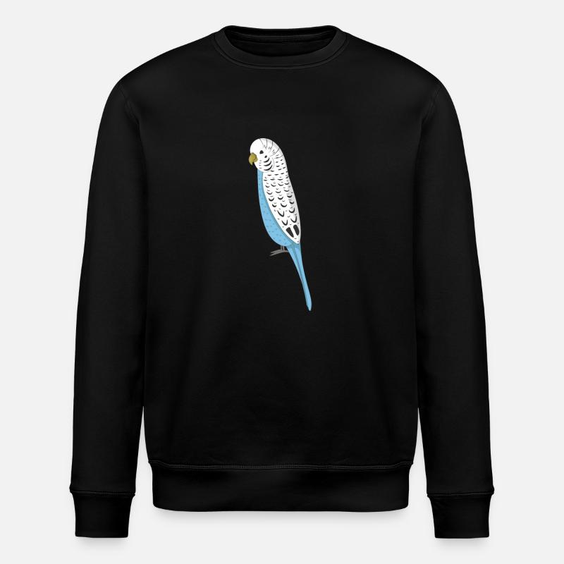 Wellensittich - Stanley/Stella Unisex Bio-Sweatshirt ROLLER - Schwarz