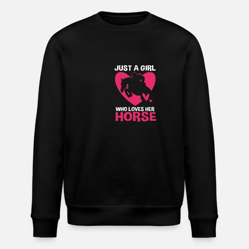 Saut d’obstacles Saut d’obstacles - Sweat bio ROLLER Stanley/Stella Unisexe - noir