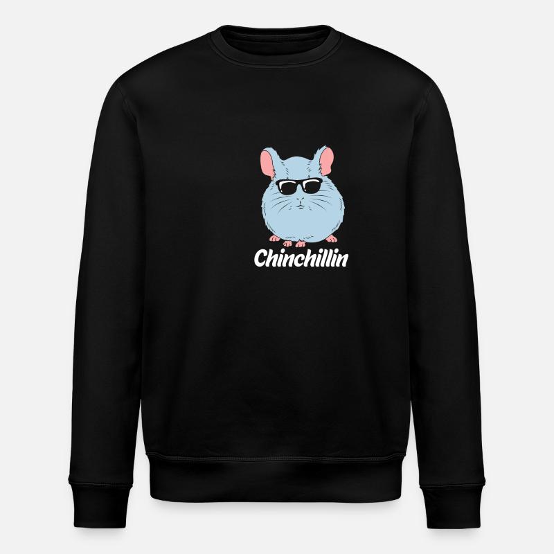 Chinchilla - Sweat bio ROLLER Stanley/Stella Unisexe - noir