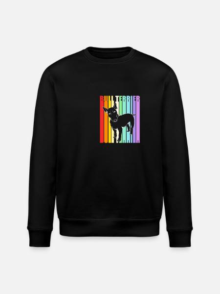 Bull terrier - Stanley/Stella ROLLER Unisex Organic Sweatshirt - black