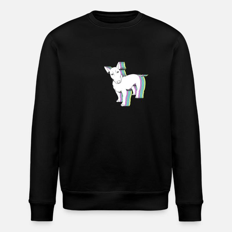 Bullterrier - Stanley/Stella Unisex Bio-Sweatshirt ROLLER - Schwarz