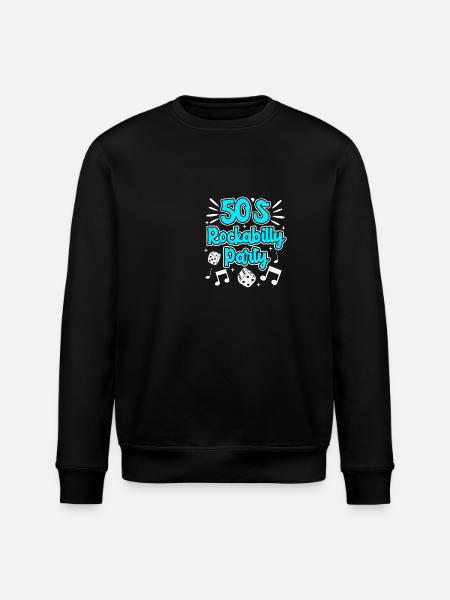Sock Hop - Stanley/Stella ROLLER Unisex Organic Sweatshirt - black
