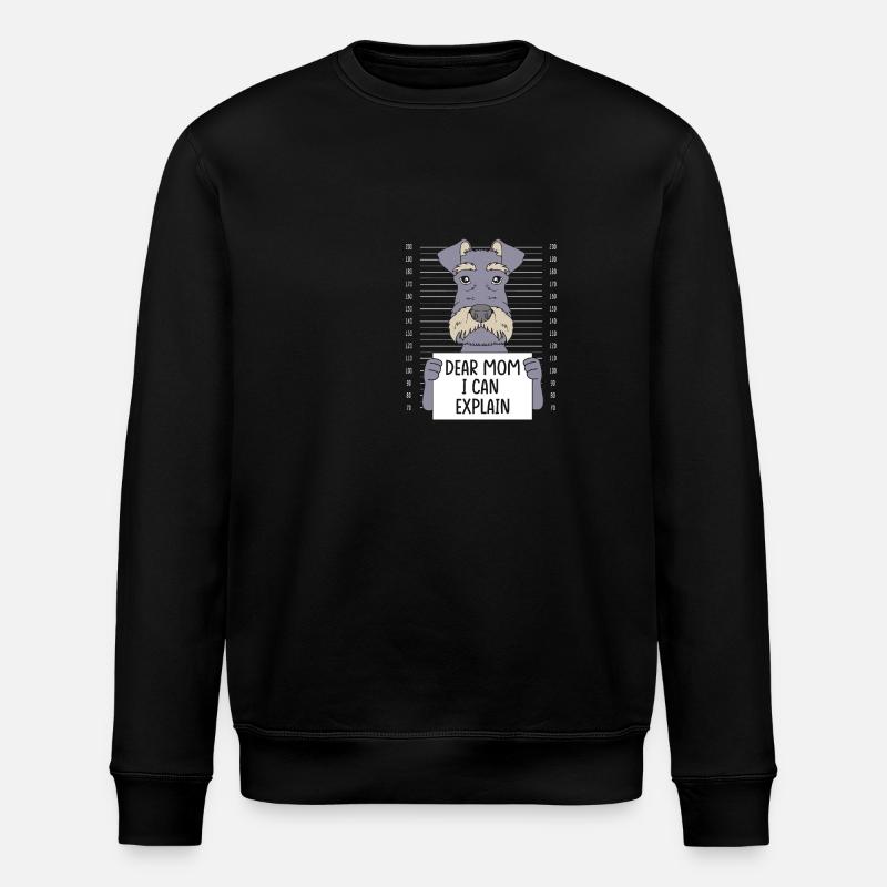 Schnauzer nain - Sweat bio ROLLER Stanley/Stella Unisexe - noir