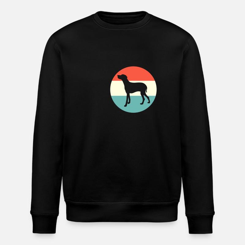 Weimaraner - Stanley/Stella ROLLER Unisex Organic Sweatshirt - black