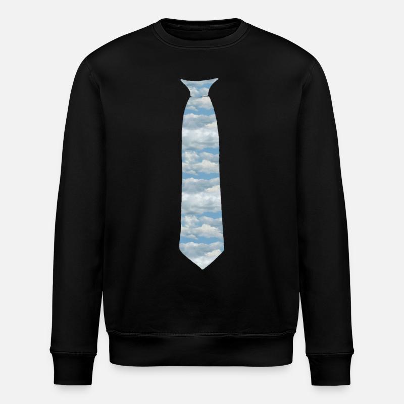 Tie Clouds Clouds Sky Sky - Stanley/Stella ROLLER Unisex Organic Sweatshirt - black