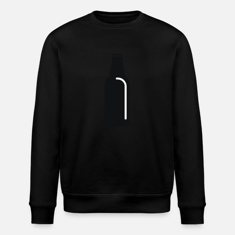 Flasche Bier - Stanley/Stella Unisex Bio-Sweatshirt ROLLER - Schwarz