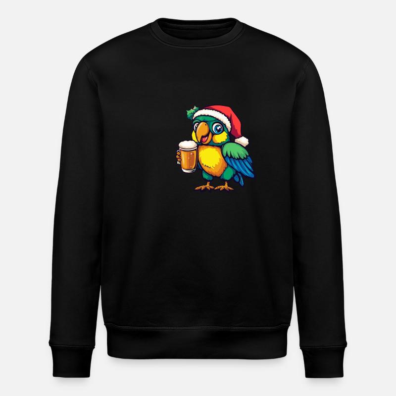 Papagai Bière Noël Noël - Sweat bio ROLLER Stanley/Stella Unisexe - noir