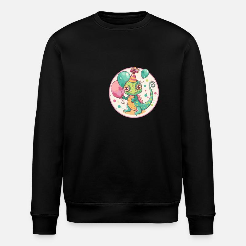 Bande dessinée d’anniversaire caméléon - Sweat bio ROLLER Stanley/Stella Unisexe - noir