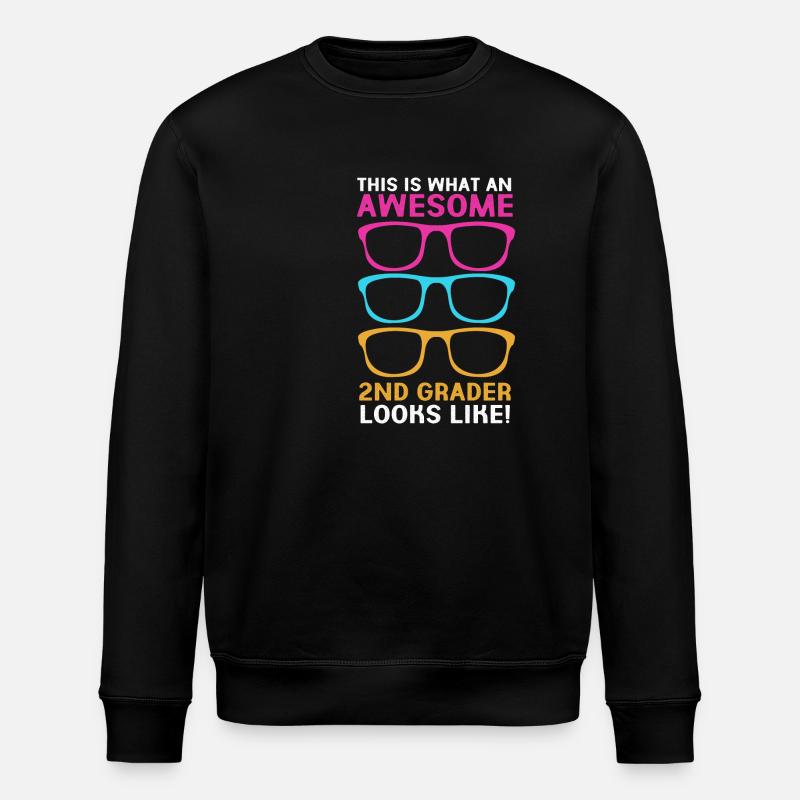 2e année - Sweat bio ROLLER Stanley/Stella Unisexe - noir