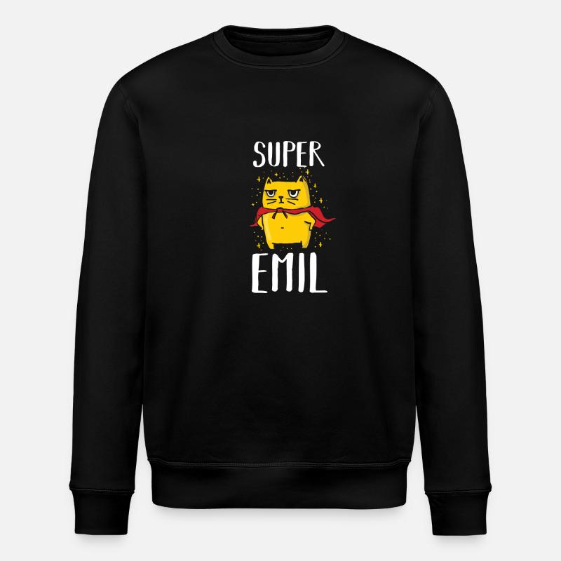 Emil - Sweat bio ROLLER Stanley/Stella Unisexe - noir