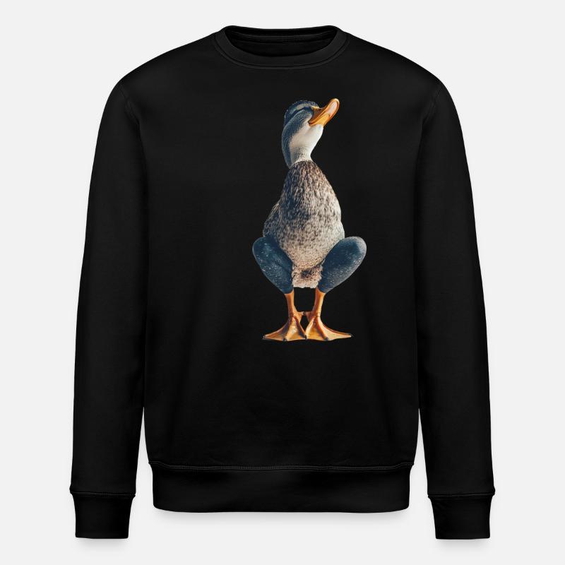 Ente - Stanley/Stella Unisex Bio-Sweatshirt ROLLER - Schwarz