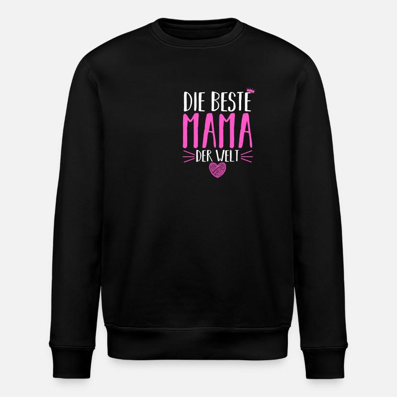 Meilleure maman du monde - Sweat bio ROLLER Stanley/Stella Unisexe - noir