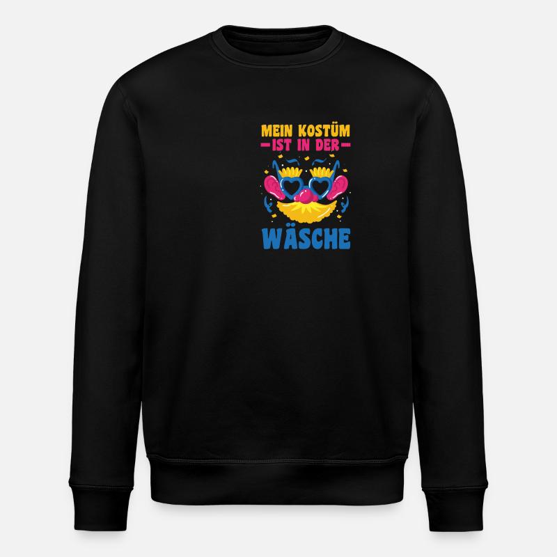 Carnival Costume Carnival - Stanley/Stella ROLLER Unisex Organic Sweatshirt - black