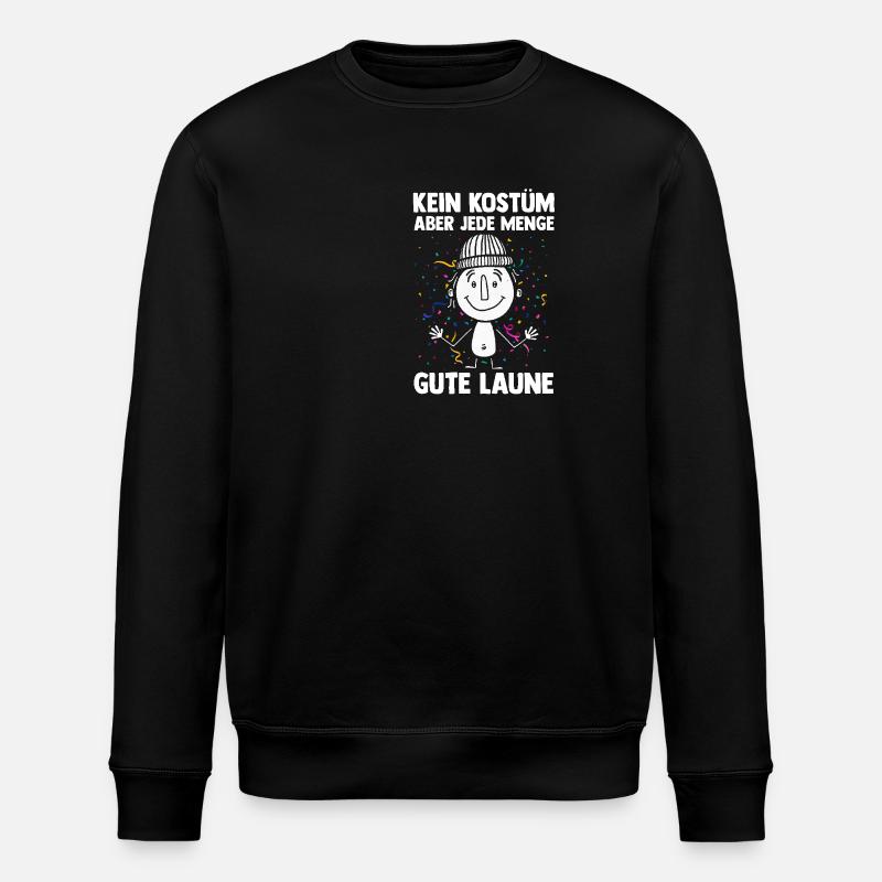 Carnival Costume Carnival - Stanley/Stella ROLLER Unisex Organic Sweatshirt - black