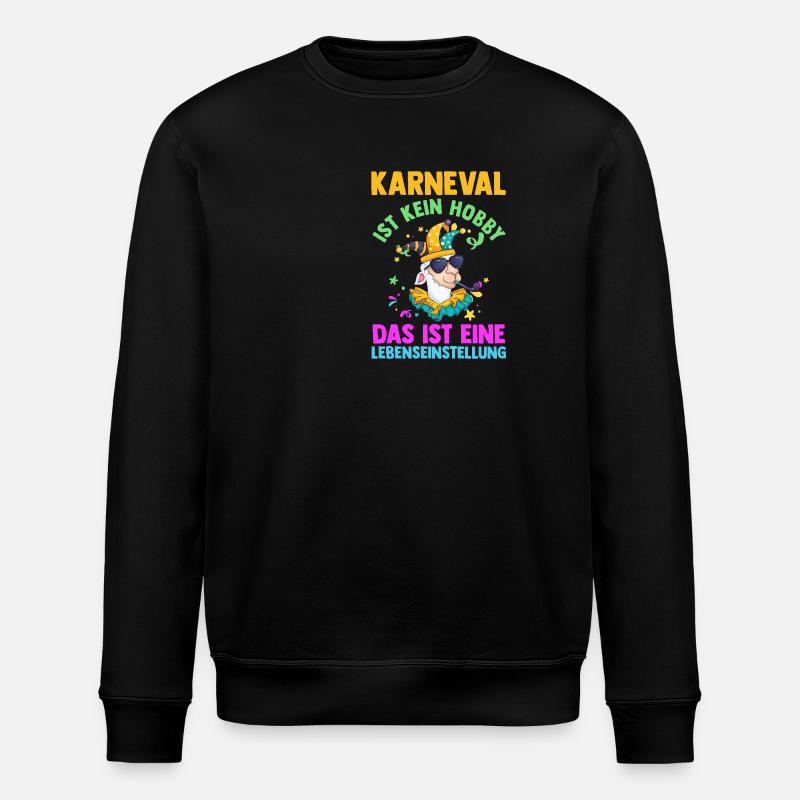 Carnival Costume Carnival - Stanley/Stella ROLLER Unisex Organic Sweatshirt - black