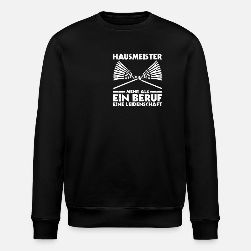 Facility Manager Caretaker Caretaker - Stanley/Stella ROLLER Unisex Organic Sweatshirt - black