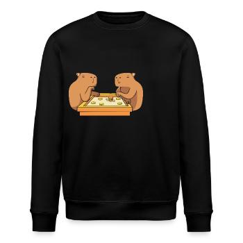 Hanoukka Hanoukka Hanoukka - Sweat bio ROLLER Stanley/Stella Unisexe - noir - Devant - Nik (191cm)