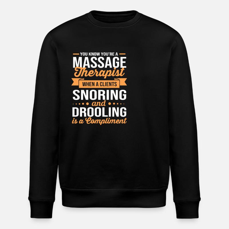 Massage masseur, masseuse, naturopathe - Sweat bio ROLLER Stanley/Stella Unisexe - noir