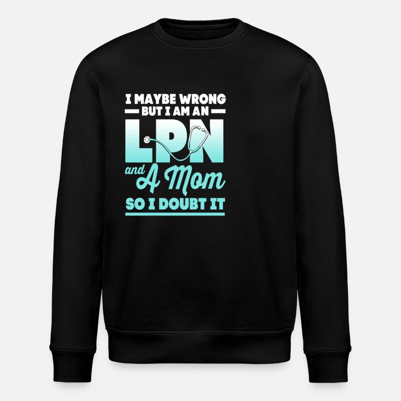 Krankenpfleger Krankenpflegerin Krankenschwester - Stanley/Stella Unisex Bio-Sweatshirt ROLLER - Schwarz