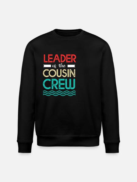 Cousin Crew - Stanley/Stella ROLLER Unisex Organic Sweatshirt - black