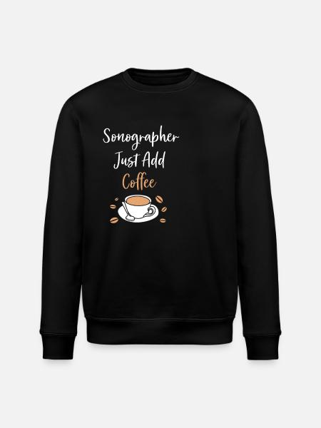 Ultrasound - Stanley/Stella ROLLER Unisex Organic Sweatshirt - black