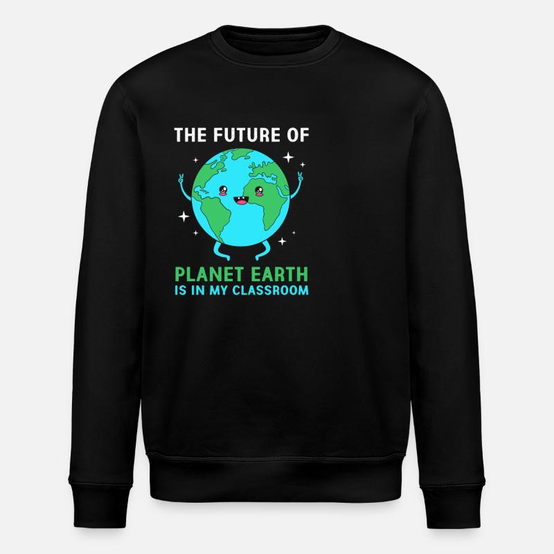 Jour de la Terre - Sweat bio ROLLER Stanley/Stella Unisexe - noir