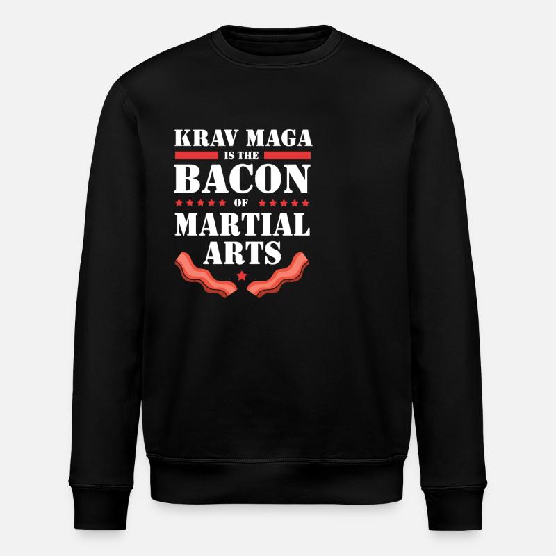 Krav Maga - Stanley/Stella ROLLER Unisex Organic Sweatshirt - black