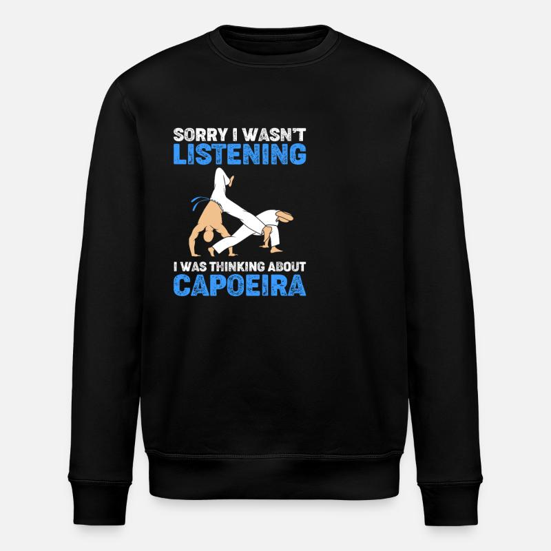 Capoeira - Sweat bio ROLLER Stanley/Stella Unisexe - noir
