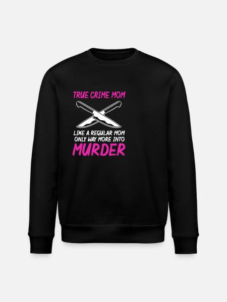 Krimi True Crime - Stanley/Stella ROLLER Unisex Organic Sweatshirt - black