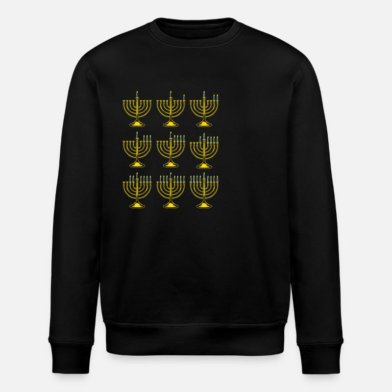 Hanoukka Hanoukka Hanoucca - Sweat bio ROLLER Stanley/Stella Unisexe - noir