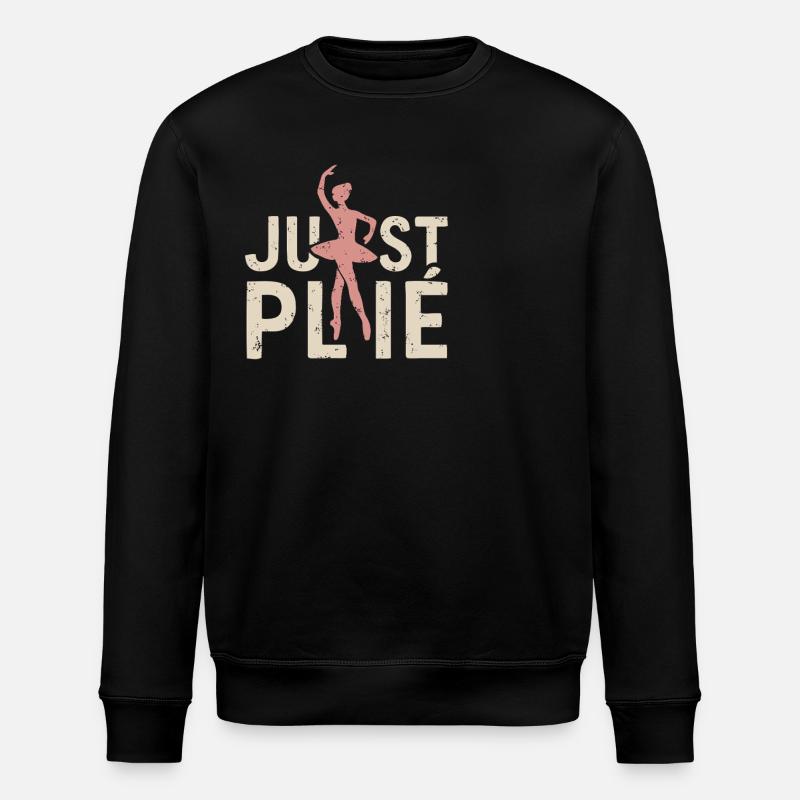 Just plié - Sweat bio ROLLER Stanley/Stella Unisexe - noir
