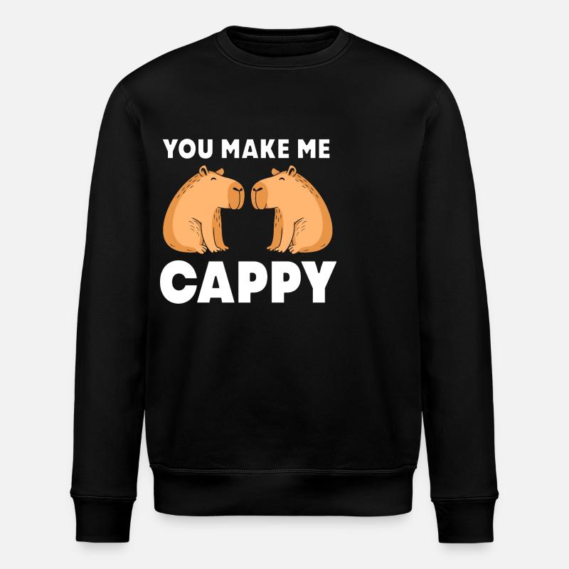 Capibara Capybara - Sweat bio ROLLER Stanley/Stella Unisexe - noir