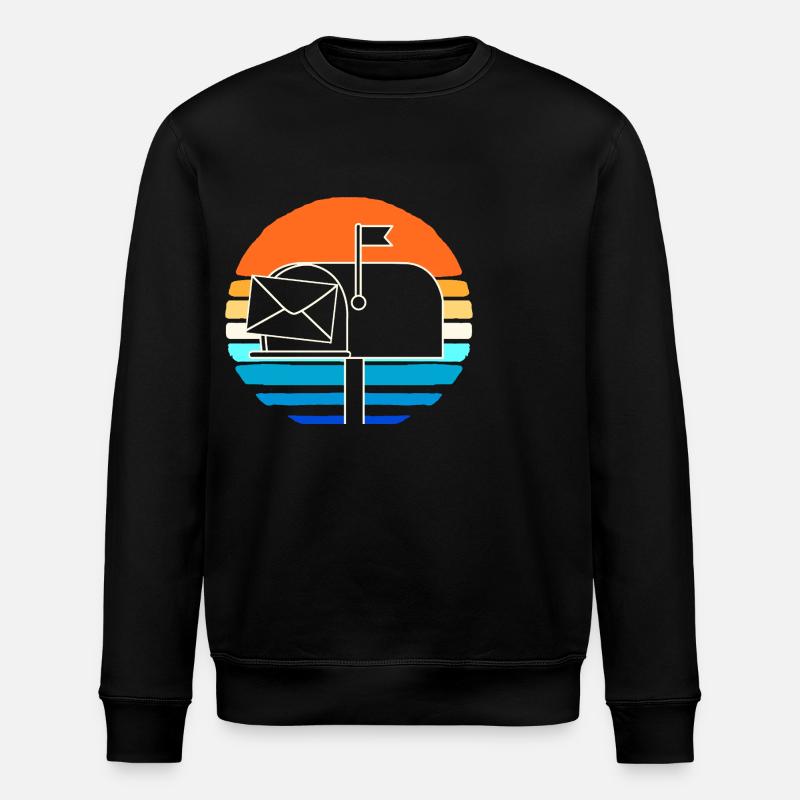 Post Postmark - Stanley/Stella ROLLER Unisex Organic Sweatshirt - black