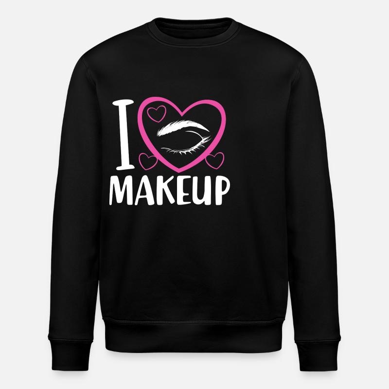 Maquillage Cosmétiques Esthéticienne Microblading - Sweat bio ROLLER Stanley/Stella Unisexe - noir