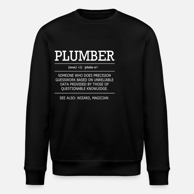Plombier Plombier - Sweat bio ROLLER Stanley/Stella Unisexe - noir