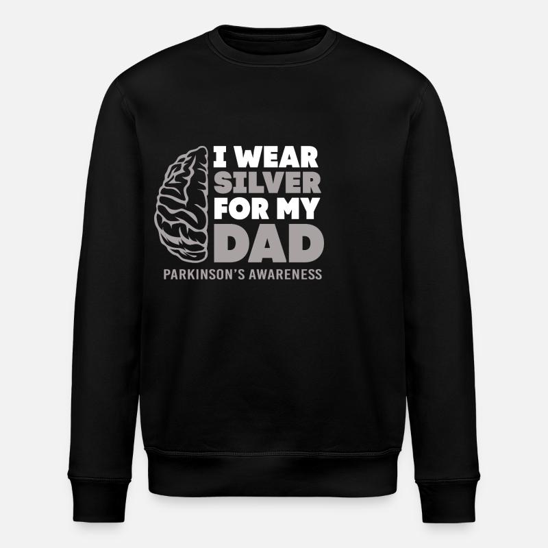 Parkinson's disease - Stanley/Stella ROLLER Unisex Organic Sweatshirt - black