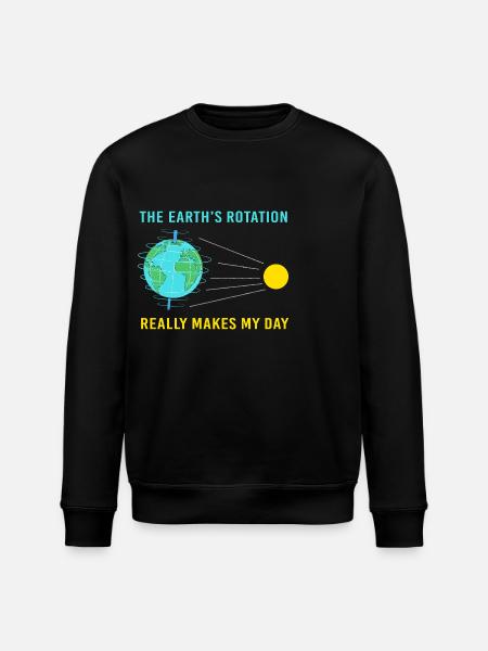 Earth Day - Stanley/Stella ROLLER Unisex Organic Sweatshirt - black