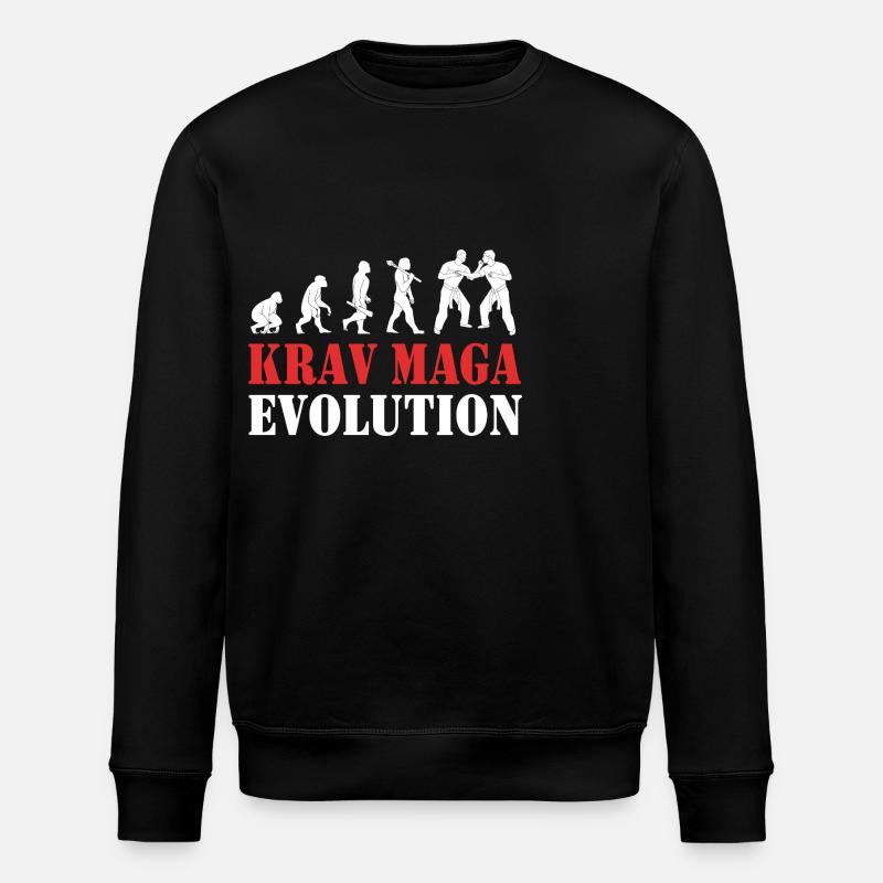Krav Maga - Stanley/Stella Unisex Bio-Sweatshirt ROLLER - Schwarz