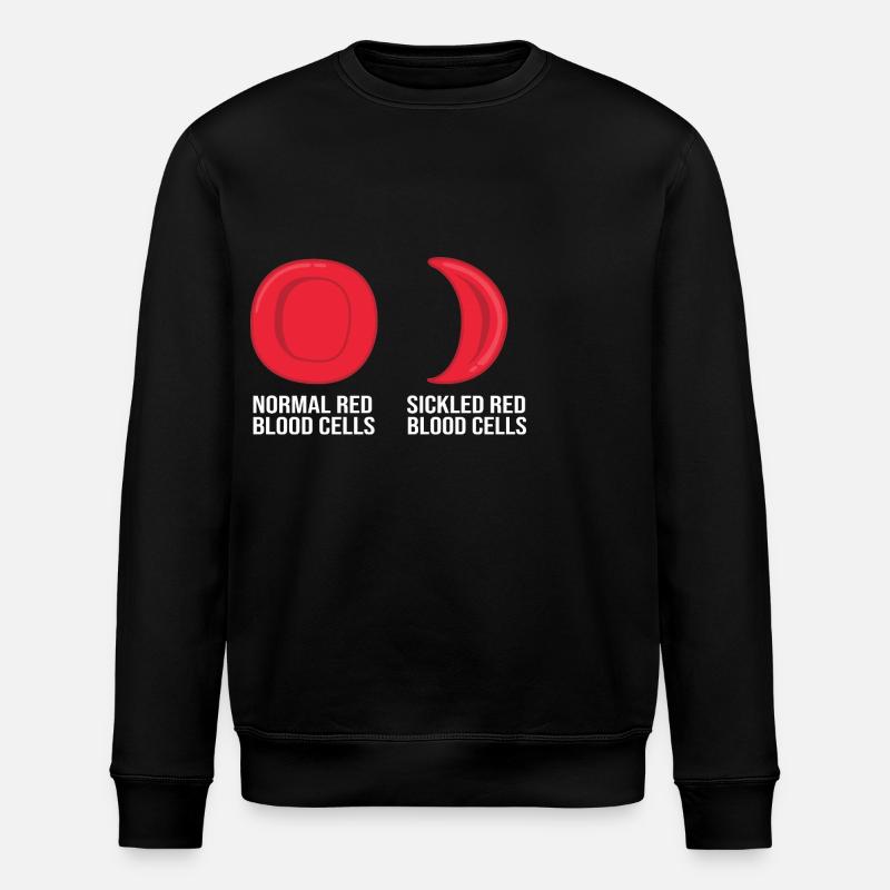 Anémie falciforme - Sweat bio ROLLER Stanley/Stella Unisexe - noir
